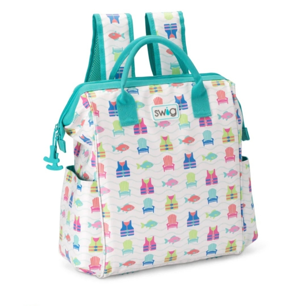 Swig Life Lake Girl Backpack Cooler-NWT